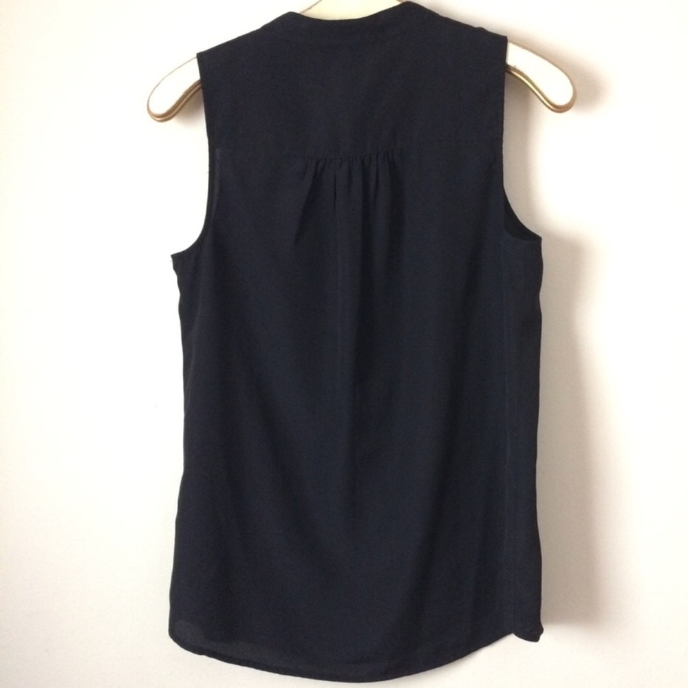 J. Crew Draped sleeveless Pocket button-down tank0 - Picture 5 of 6